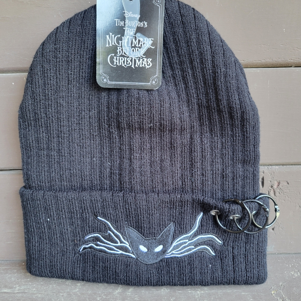 Nightmare Before Christmas Black Beanie